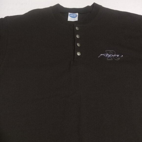 Roper Men's VTG Rodeo Gear Metal Button SS Crewneck Shirt Size XL Made in USA - Picture 1 of 8